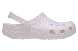 Crocs Warped Checker Clog Pink Milk