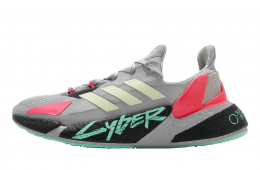 Cyberpunk 2077 x adidas X9000L4 Grey Two Yellow Zest