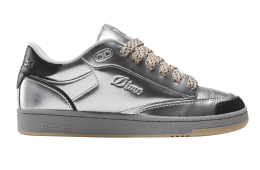 Dime x Reebok Club C Bulc Silver Metallic