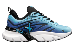 Dior And Lewis HamilGradient Blue Technical Mesh / Fabric