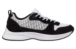 Dior B25 Runner Black Suede / White Technical Mesh
