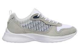 Dior B25 Runner Gray Suede / White Technical Mesh