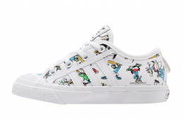 Disney x adidas Nizza Sport GS Goofy Cloud White
