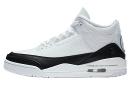 Fragment x Air Jordan 3 White Black