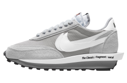 Fragment x sacai x Nike LDWaffle Light Smoke Grey