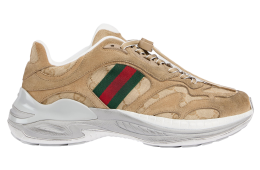 Gucci 2.0 Brown Suede / Gg Canvas