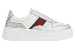 Gucci Chunky WMNS Silver Metallic Leather