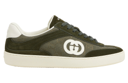 Gucci G75 Dark Green Canvas / Suede