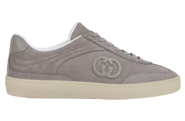Gucci G75 Grey Suede / White