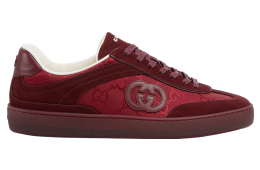 Gucci G75 Rosso Ancora Suede