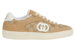 Gucci G75 WMNS Beige / Dark Brown Gg Canvas