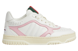 Gucci Re-Web WMNS White Leather / Pink