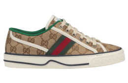 Gucci Tennis 1977 WMNS Beige / Ebony Original Gg Canvas