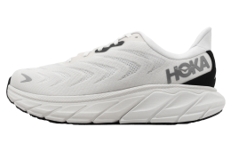 Hoka Arahi 6 2E Wide Champagne White / Metallic Grey