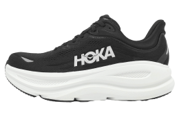 Hoka Bondi 9 2E Wide Black / White