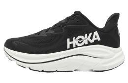 Hoka Clifton 10 2E Wide Black / White