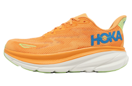 Hoka Clifton 9 2E Wide Solar Flare / Lettuce