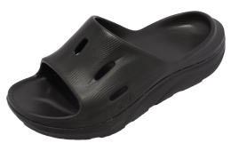 Hoka U Ora Recovery Slide 3 Black