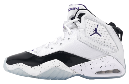 Jordan B Loyal White / Court Purple