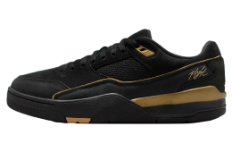 Jordan Flight Court Black / Metallic Gold