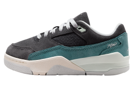 Jordan Flight Court GS Anthracite / Iced Jade / Barely Green