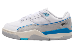 Jordan Flight Court GS White / Pure Platinum