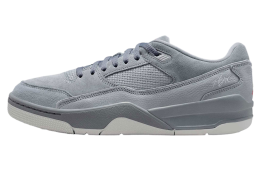 Jordan Flight Court Wolf Grey / University Red