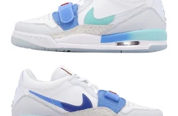 Jordan Legacy 312 Low GS White Emerald Rise