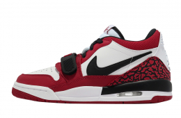 Jordan Legacy 312 Low GS White Gym Red