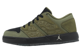 Jordan NU Retro 1 Low GS Medium Olive / Black
