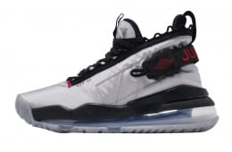 Jordan Proto Max 720 Metallic Silver Gym Red Black