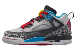 Jordan Spizike Low SE GS Neutral Grey / Surf Blue
