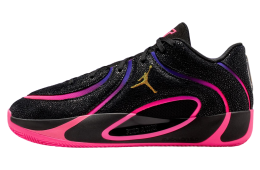 Jordan Tatum 4 Black / Fierce Purple