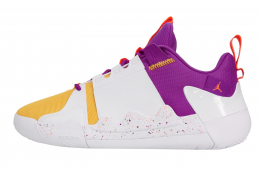Jordan Zoom Zero Gravity PF White Vivid Purple Amarillo