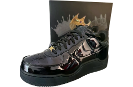 Lebron James x Nike Air Force 1 Black Patent