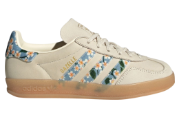 Liberty London x Adidas Gazelle Indoor Crew White / Gold Metallic
