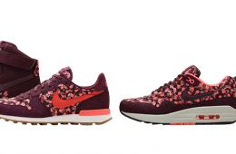 Liberty of London x Nike "Belmont Ivy Burgundy" Collection