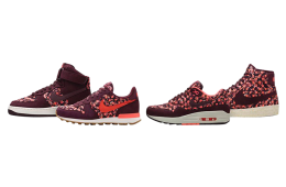 Liberty of London x Nike "Belmont Ivy Burgundy" Collection
