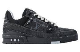 Louis Vuitton LV Trainer Black / Denim