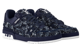 Louis Vuitton LV Trainer Blue / Blue / White