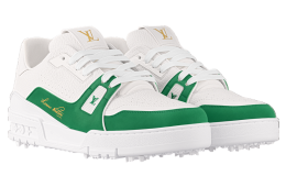 Louis Vuitton LV Trainer Green / Gold