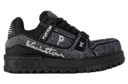 Louis Vuitton LV Trainer Maxi Black / Glittering Swarovski™
