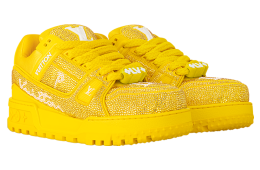 Louis Vuitton LV Trainer Maxi Yellow / Swarovski™ Crystals