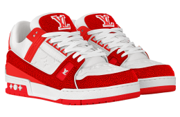 Louis Vuitton LV Trainer Red / White / Red