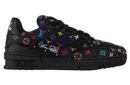 Louis Vuitton LV x TM LV Trainer Black / Murakami Collection
