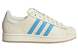 Messi x Adidas Superstar Cream White / Semi Blue Burst