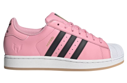 Messi x Adidas Superstar Light Pink / Core Black