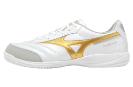 Mizuno Morelia Sala Pro In White / Gold