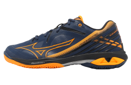 Mizuno Wave Claw 3 Wide Navy / Orange