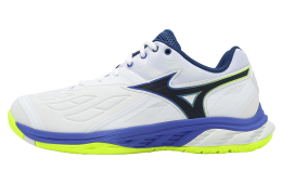 Mizuno Wave Fang 2 Wide White / Blue / Green